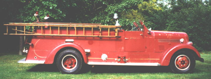 1946 Seagrave Passenger Side View