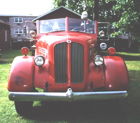 Front of 1946 Seagrave