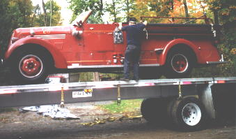 1946 Seagrave on Semi Trailer